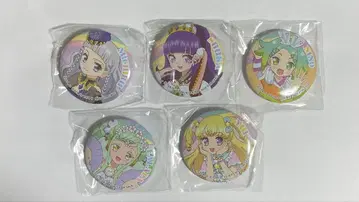 아이돌 타임 프리파라 캔뱃지 5개 공식 팬북 부록 토모치케 5장 포함