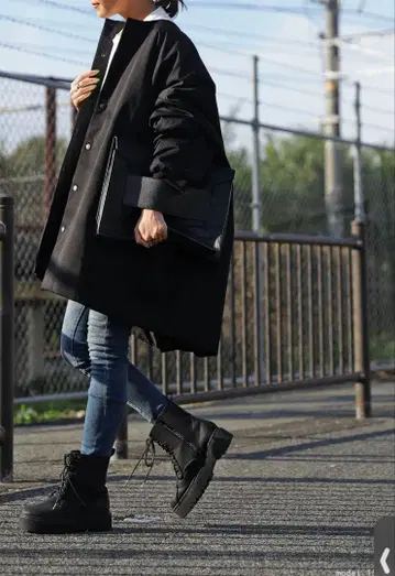 미개봉 새상품 antiqua MA-1 스타일 블랙 다운 자켓