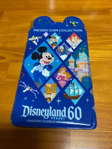 애너하임 디즈니랜드 60주년 기념 수베니어 메달 수베니어 코인