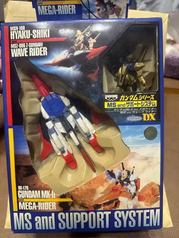 HYAKU-SHIKI & GUNDAM MK-II MEGA-RIDER