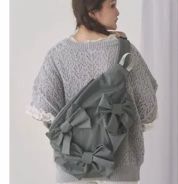 택 포함 미사용 새상품 mercy jenny ribbon 원숄더백