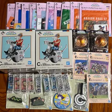 제일복권 드래곤볼 모음 판매 30점 거북선인 피규어