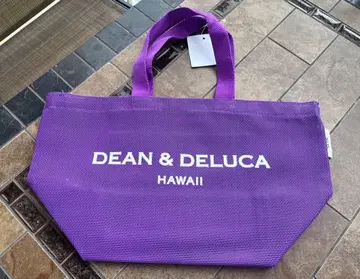 미사용 새상품 딘 앤 델루카 메쉬 토트 퍼플 S 사이즈