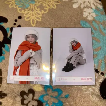 사쿠라자카46 후지요시 카린 브로마이드 겨울 의류