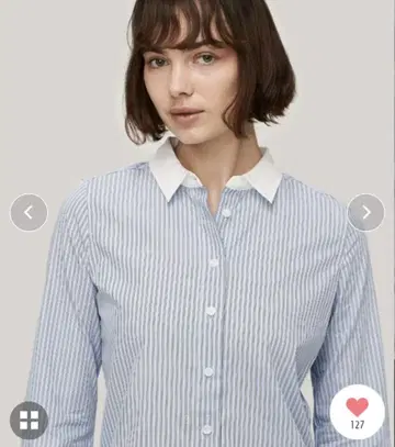 타미힐피거 스트라이프 셔츠 새상품 S 사이즈