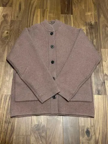 CASA FLINE 브라운 버튼 자켓