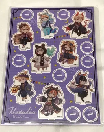 헤타리아 아크릴 스탠드 할로윈