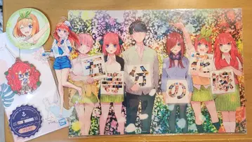 영화 5등분의 신부 입장 특전 클리어 파일 외 굿즈 세트!!