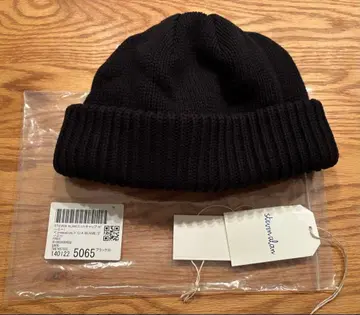 [택 포함!] crepuscule 크렙스큐어 Knit Cap 블랙