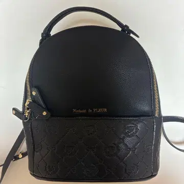 메종 드 플뢰르 백팩 블랙 여성용 백팩 양산형 지뢰계 패션
