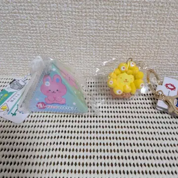 간사이 만박 미야쿠미야쿠 키리 입체 마스코트 키링 폼폼푸딩