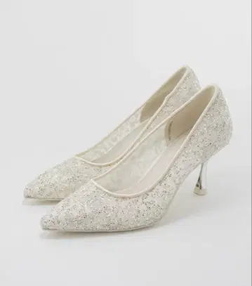 RANDA 글리터 튤 펌프스 23cm