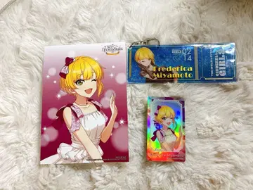 미야모토 프레데리카 스티커 브로마이드 티켓풍 아크릴 키링