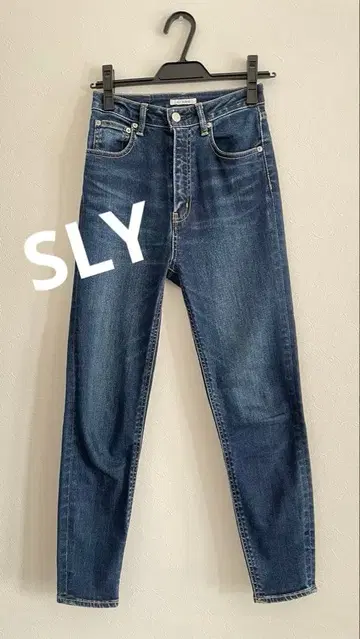 SLY 스키니 데님 하이웨스트