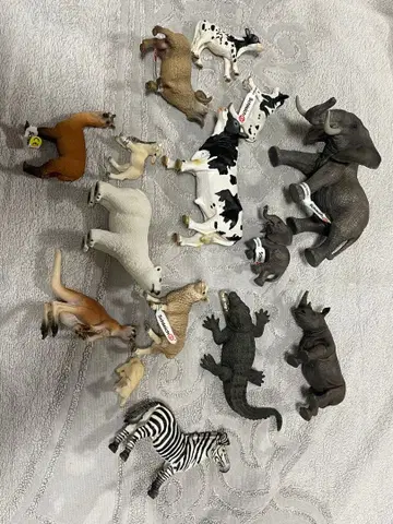 슐라이히 동물 피규어 세트 15개