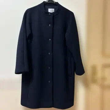 메루카리 시 기간 한정 판매 샐리 스콧 네이비 버튼 롱 코트