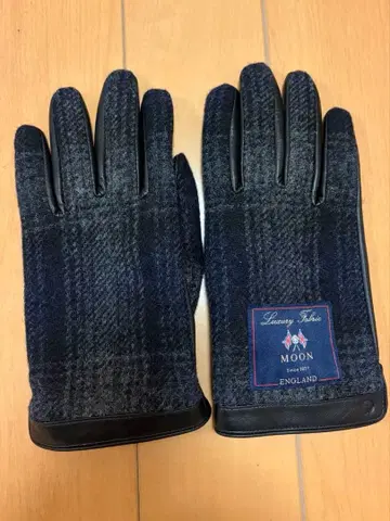 MOON 문 트위드 장갑 남성용