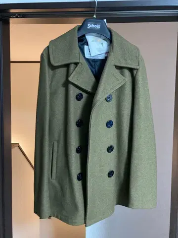Schott U.S. 740N PEACOAT 사이즈 36 올리브