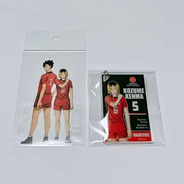 하이큐 플라자 스티커 아크릴 키링 공투 코즈메 켄마 쿠로오 테츠로