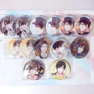 카구라자카 소지 캔뱃지 세트 츠키프로 아라파 사마카니 감미왕국 SOARA