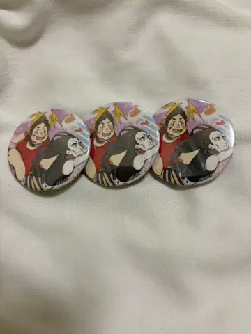 좀비랜드 사가 유메타운 POP-UP SHOP 캔뱃지 데스오지 3개 세트