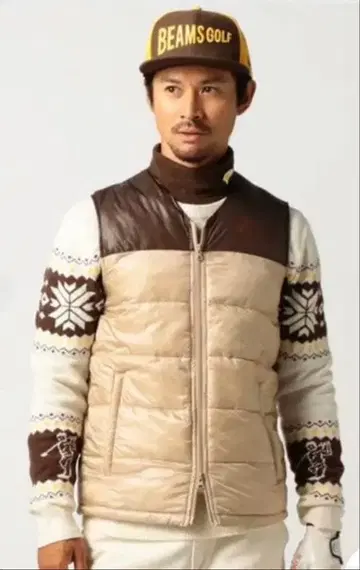 빔즈 골프 충전솜 베스트 F3 새상품급