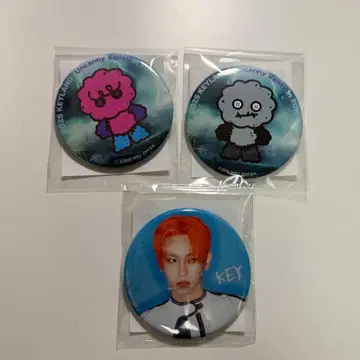 2025 Keyland in Tokyo 랜덤 토이 캔뱃지 3종