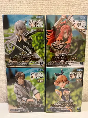 시골의 아저씨, 검 성이 되다 피규어 모음 4점 세트