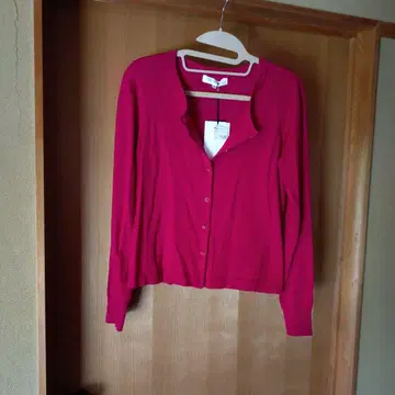 M-PREMIER 핑크 가디건 38