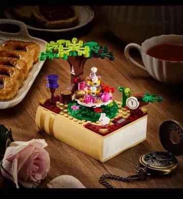 레고 블록토버 동화 세트 앨리스와 이상한 티 파티 LEGO