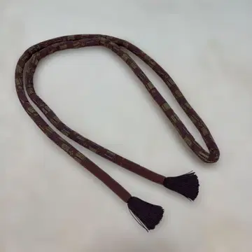 마루구케 허리띠 순수 실크