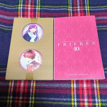 장송의 프리렌 10권 신규 일러스트 캔뱃지 2종 세트 페른 & 슈타르크