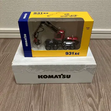 코마츠 주주 우대 931XC 휠 하베스터 미니어처