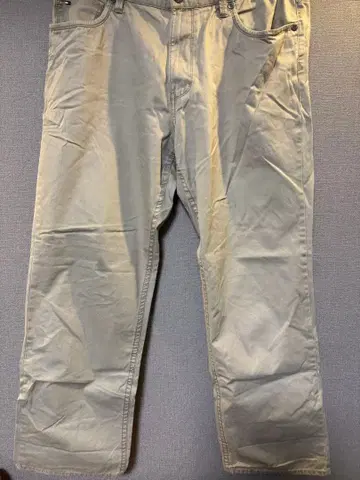 TOMMY HILFIGER 테이퍼드 팬츠 베이지