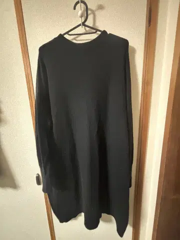 CLOVE 블랙 니트 원피스