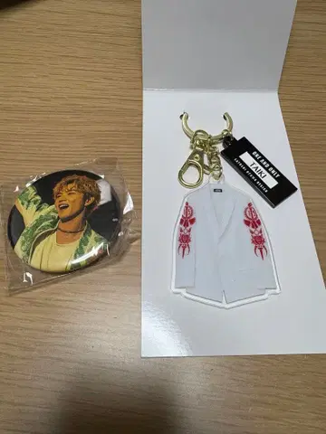 화이트 자켓형 키링 세트