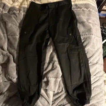 vtn 블랙 카고 팬츠 84 C