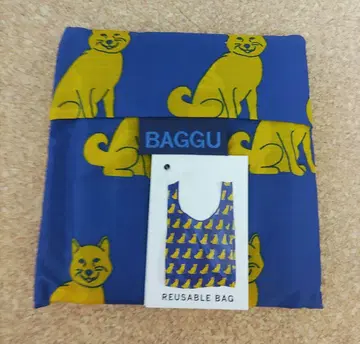 BAGGU 에코백 시바견 패턴