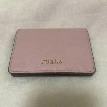 FURLA 핑크 명함지갑