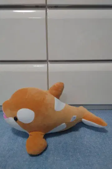 스마 시월드 범고래 봉제 인형 3등