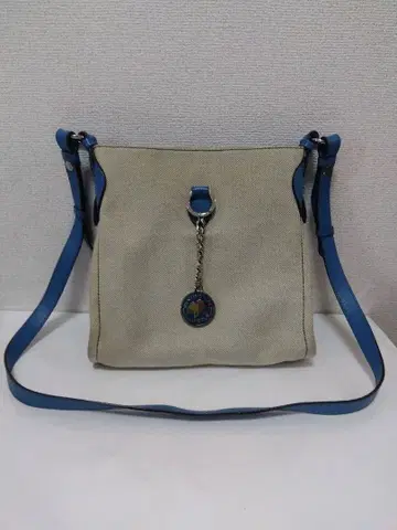 HUNTING WORLD 숄더백 베이지/파랑