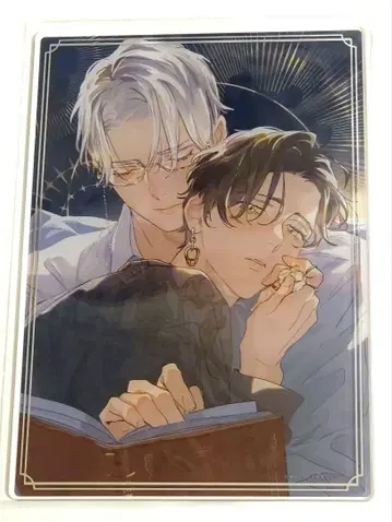 금은 속삭이는 비밀은 밤 야노 시로구리 코미코미 특전 아크릴 보드