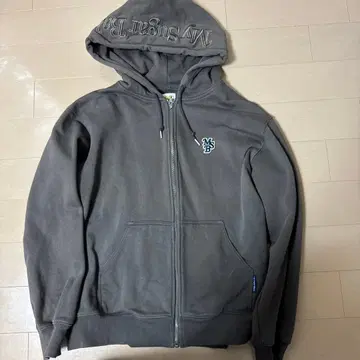 MSB My sugar babe 풀 집업 후드티 그레이