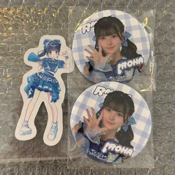 MEGAFON 메가폰 아케토 이로하 캔뱃지 스티커 씰 가라폰