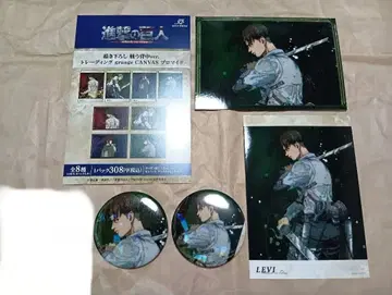 진격의 거인 브로마이드 캔뱃지 리바이