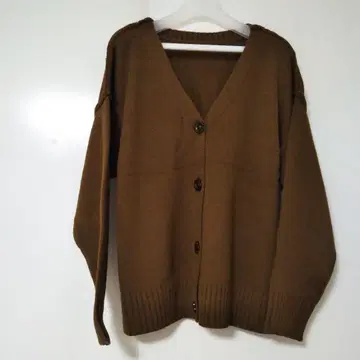 마리콴트 브라운 가디건 M 사이즈