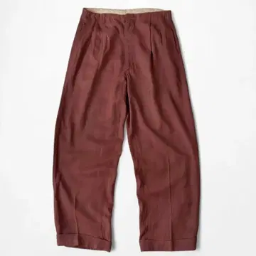 50s 레이온 개버딘 슬랙스 트라우저 팬츠