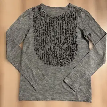 드로어 울 티셔츠 사이즈 1 그레이