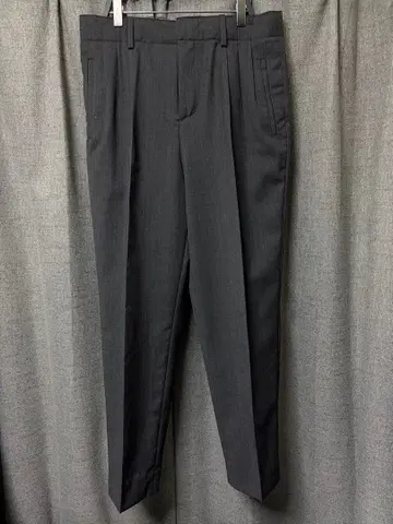 COS 울 테이퍼드 팬츠 차콜 46