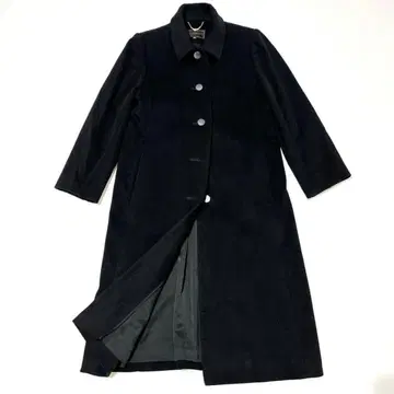 새상품급 캐시미어 100% 롱 코트 블랙 S~M 상당 여성용